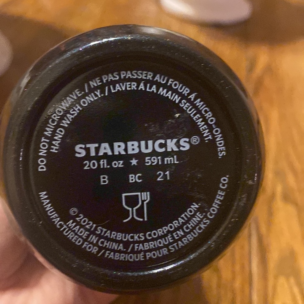 Starbucks gradient emerald ombré stainless steel thermos - Picture 5 of 9
